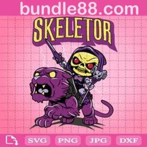 Funko Skeletor Svg