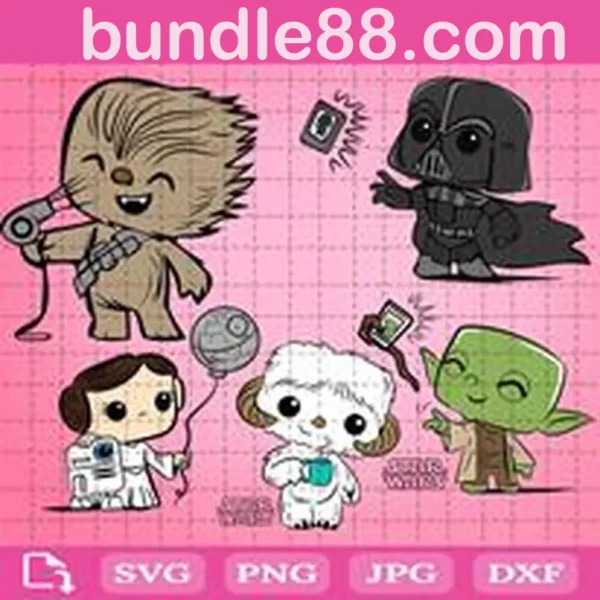 Funko Star Wars Svg