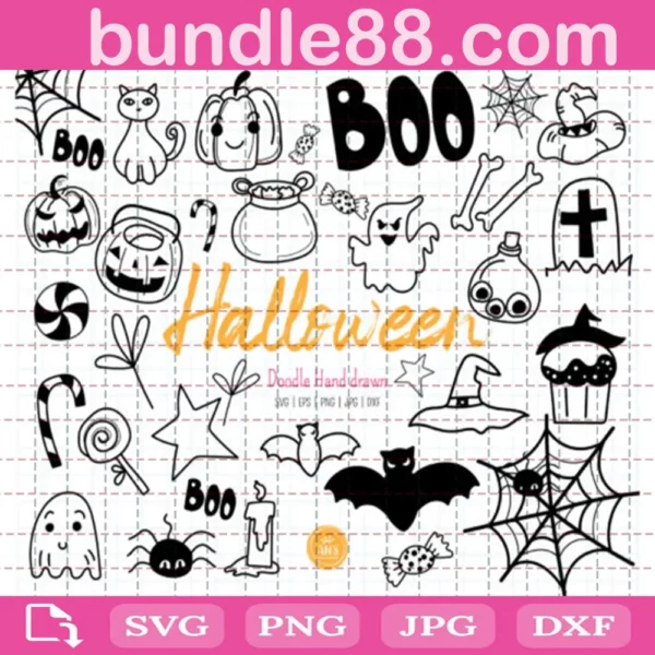 Funny Halloween Bundle Svg Free