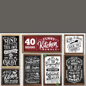 Funny Kitchen Svg Bundle