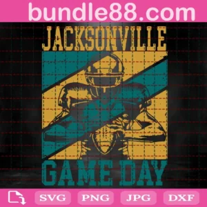 Game Day In Jacksonville Quarterback Svg