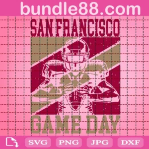 Game Day In San Francisco Quarterback Svg