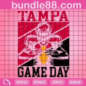 Game Day In Tampa Quarterback Svg