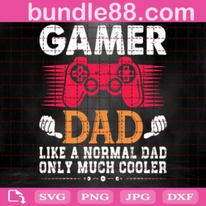 Gamer Dad Svg, Gamer Dad Svg