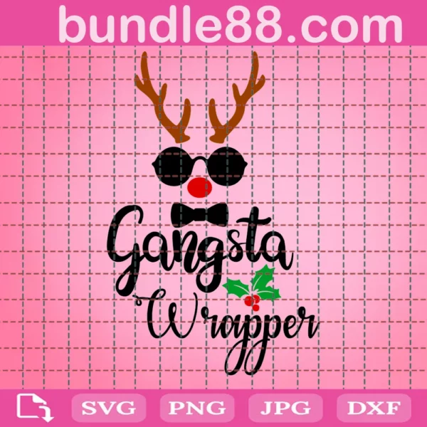 Gangsta Wrapper Svg
