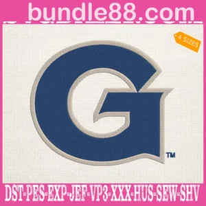 Georgetown Hoyas Embroidery Machine