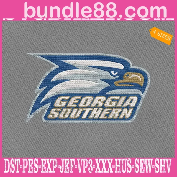 Georgia Southern Eagles Embroidery Machine