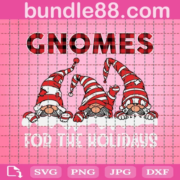 Gnome For The Holidays Svg