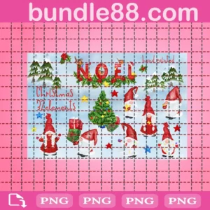 Gnomies Clipart, Christmas Clipart