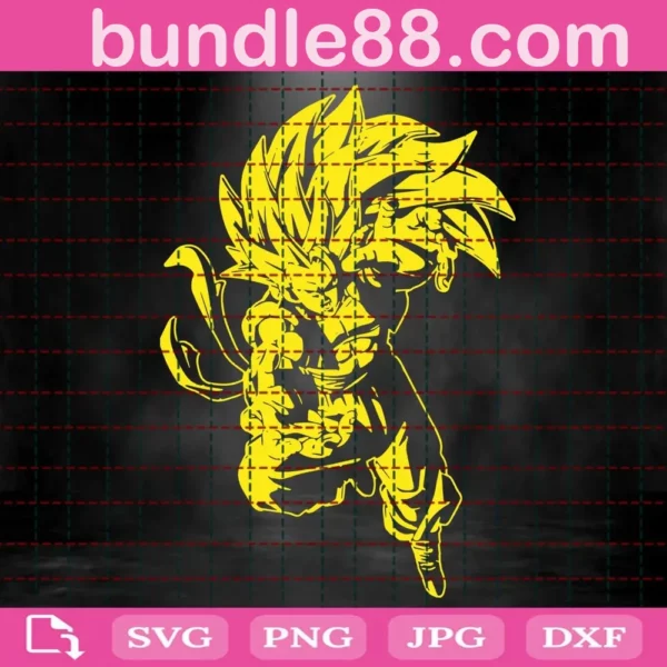 Goku Dragon Ball Svg