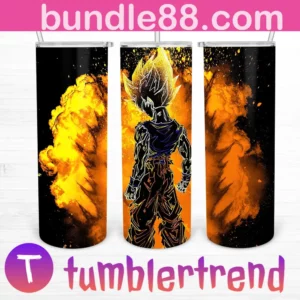 Goku Hero 20oz Tumbler Skinny