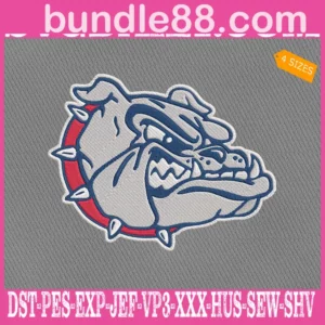 Gonzaga Bulldogs Embroidery Machine