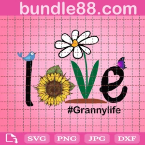 Granny Svg, Gran Split Svg