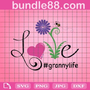 Granny Svg, Granny Dxf