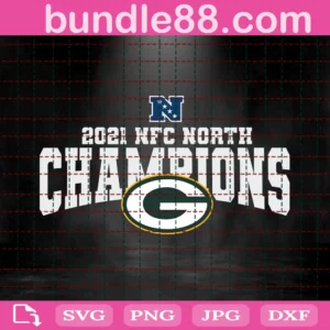 Green Bay Packers 2021 Afc East Champions Svg Files