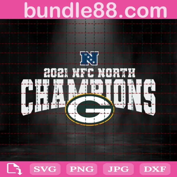 Green Bay Packers 2021 Afc East Champions Svg Files