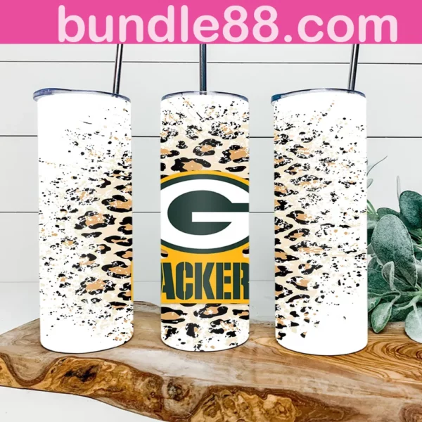 Green Bay Packers 20oz Skinny Tumbler