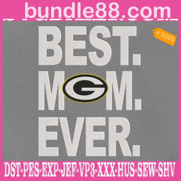 Green Bay Packers Embroidery Files