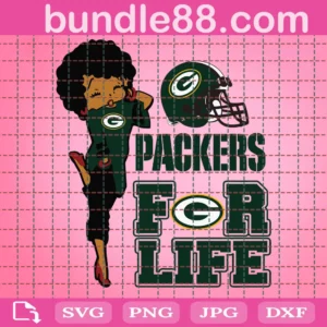 Green Bay Packers For Life Svg