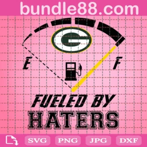 Green Bay Packers Fueled By Haters Svg
