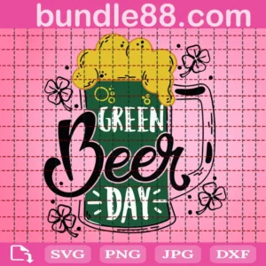 Green Beer Day Svg