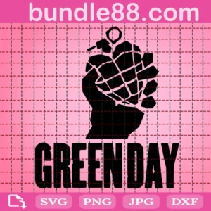 Green Day Svg, Punk Rock Svg