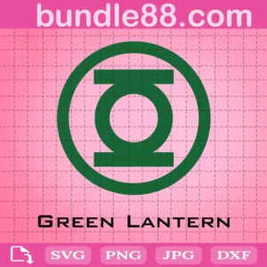 Green Lantern Logo Svg