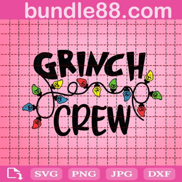 Grinch Crew Svg, Grinch Svg