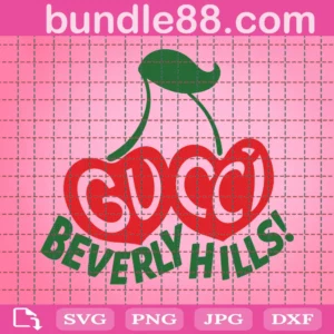 Gucci Beverly Hills Svg