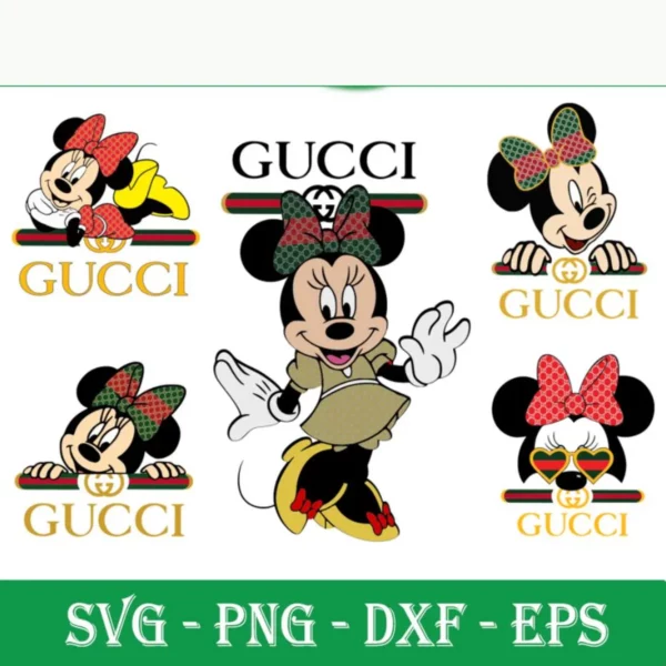 Gucci Minne Svg, Brand Logo Svg