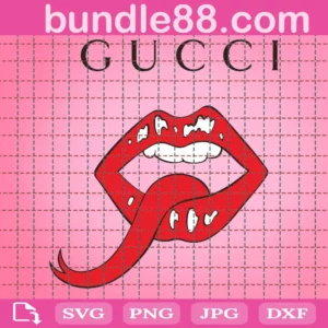 Gucci Mouth Logo Svg