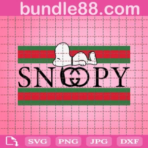 Gucci Snoopy Logo Svg