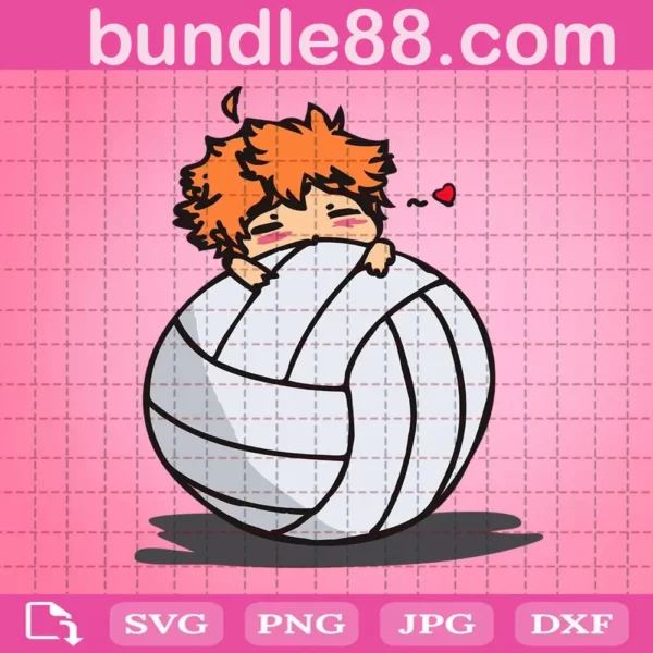 Haikyuu Love Volleyball Svg