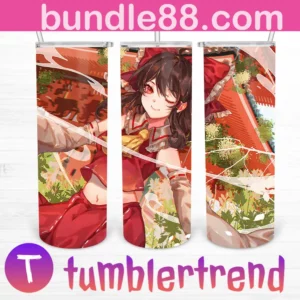 Hakurei Reimu 20oz Tumbler Skinny