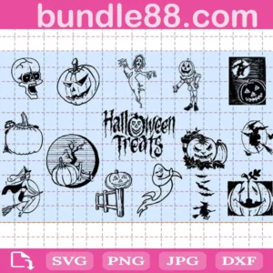 Halloween Bundle Pumpkin Svg Free