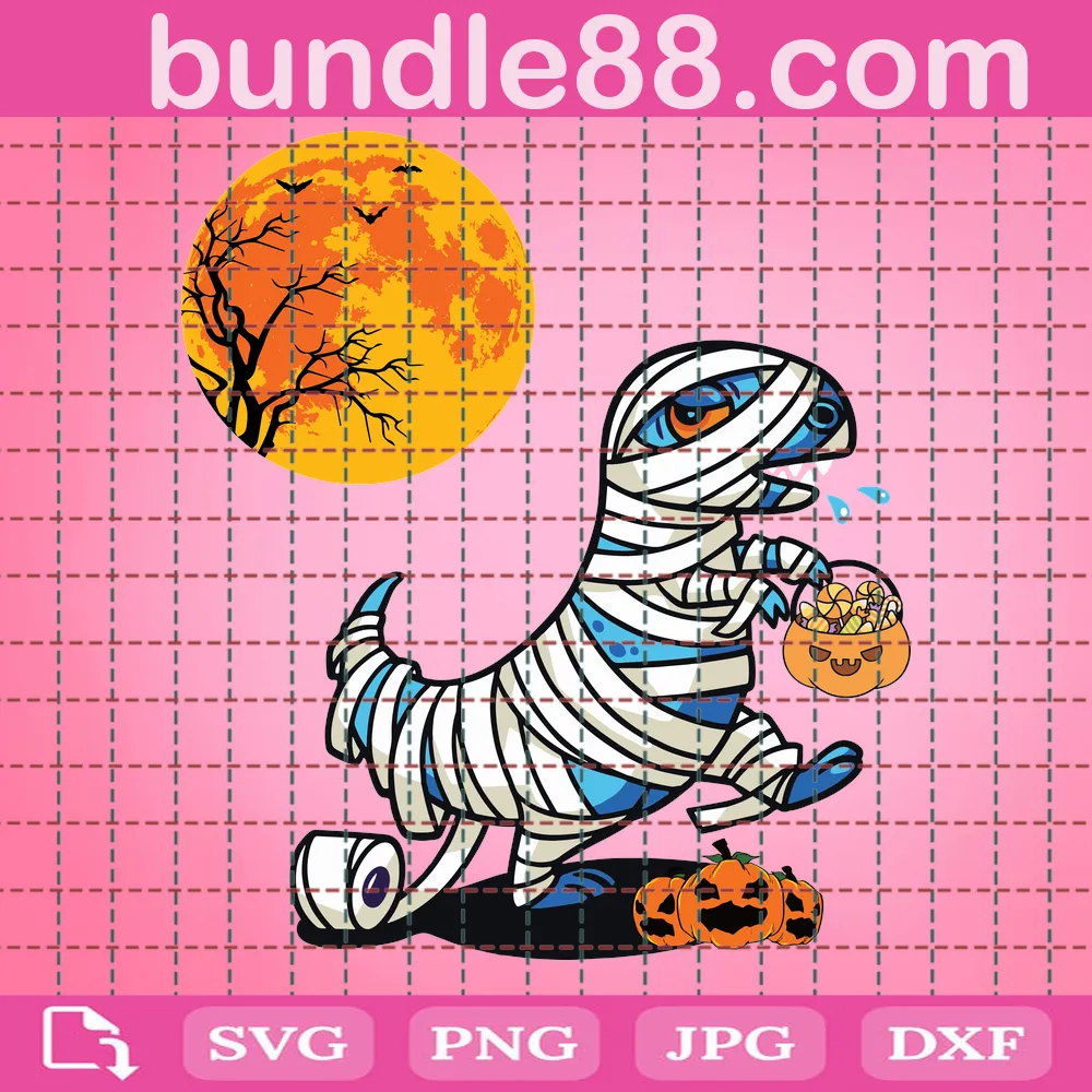 Halloween Dinosaur Svg SVG PNG DXF EPS Digital Download May 2024