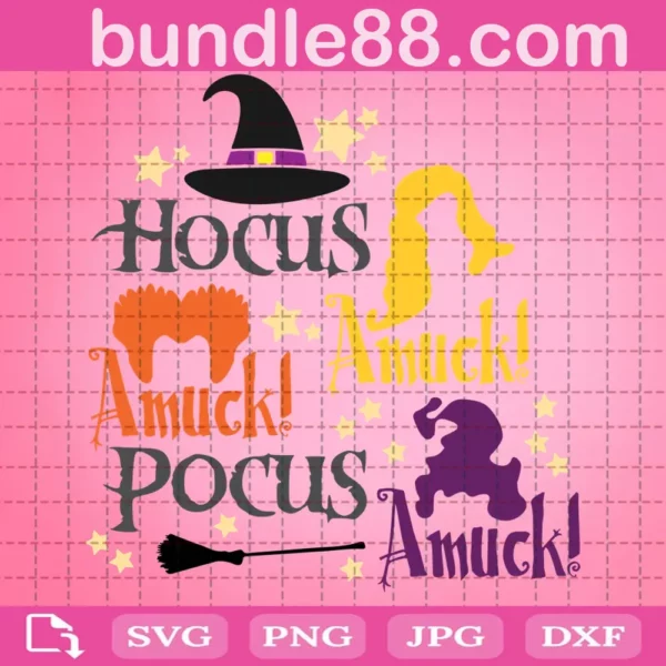 Halloween Hocus Pocus Svg