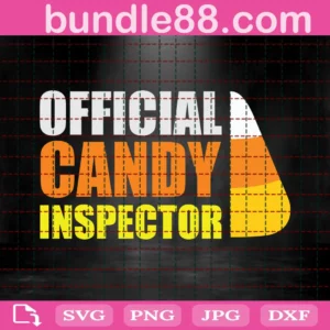 Halloween Kids Official Candy Inspector Svg