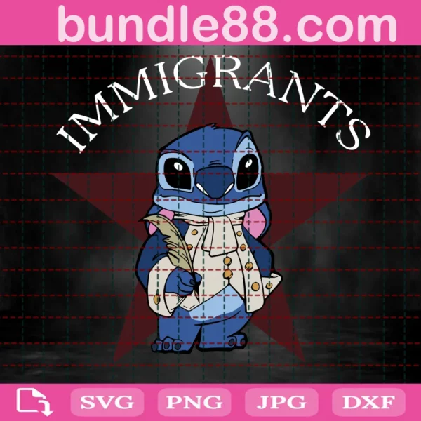 Hamil Stitch Immigrants Svg