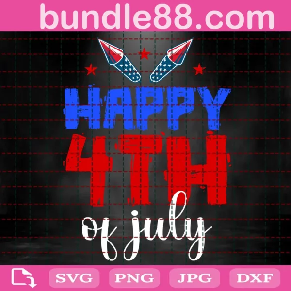 Happy 4Th Of July Svg