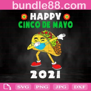 Happy Cinco De Mayo 2021 Cute Svg
