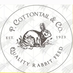 P. Cottontail & Co. Quality Rabbit Food Svg