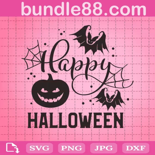 Happy Halloween Svg