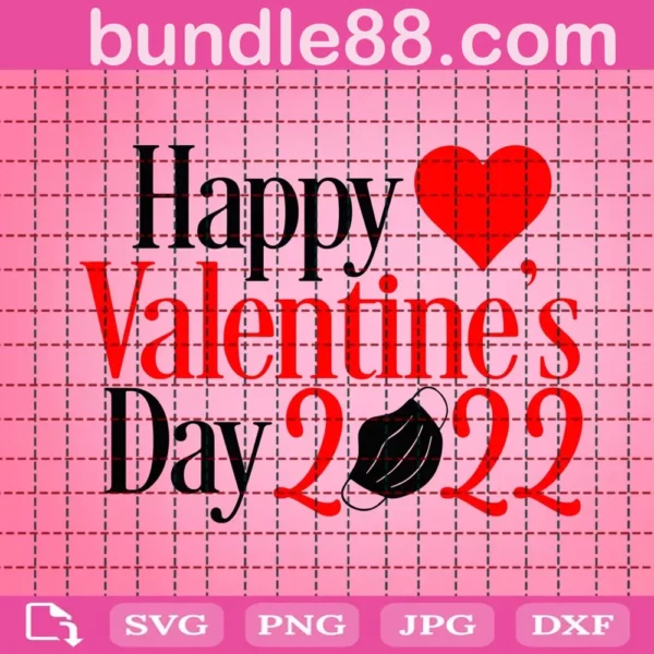 Happy Valentines Day 2022 Svg