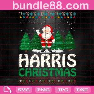 Harris Christmas Svg