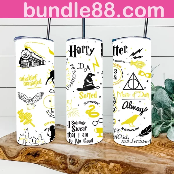 Harry Potter 20oz Tumbler Skinny