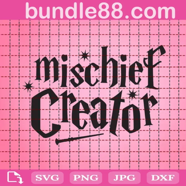 Harry Potter Mischief Creator Svg