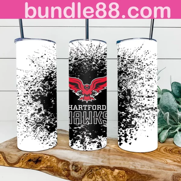 Hartford Hawks 20oz Skinny Tumbler