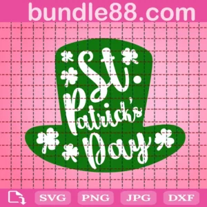 Hat Saint Patrick'S Day Svg