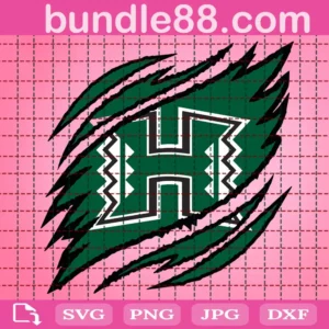 Hawaii Rainbow Warriors Claws Svg